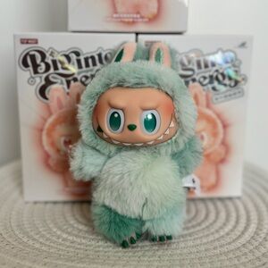 THE MONSTERS - Big Into Energy Labubu Vinyl Plush Pendant - SERENITY (Green)